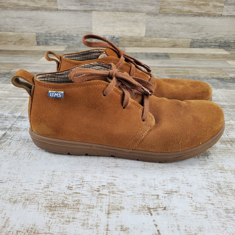 Lems Chukka Mens Shoes Mens 11 Lion's Mane Suede Sneakers Hiking Boot